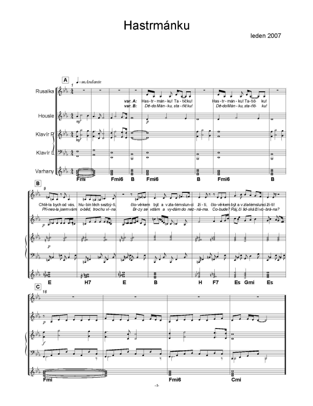 Hastrmánku