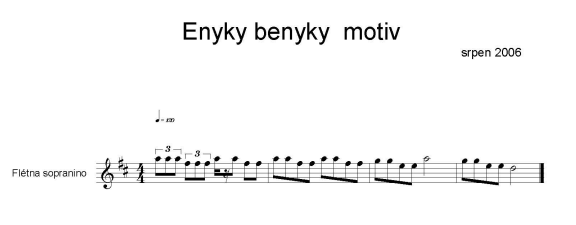 Enyky benyky - motiv