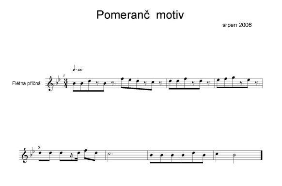 Pomeran - motiv